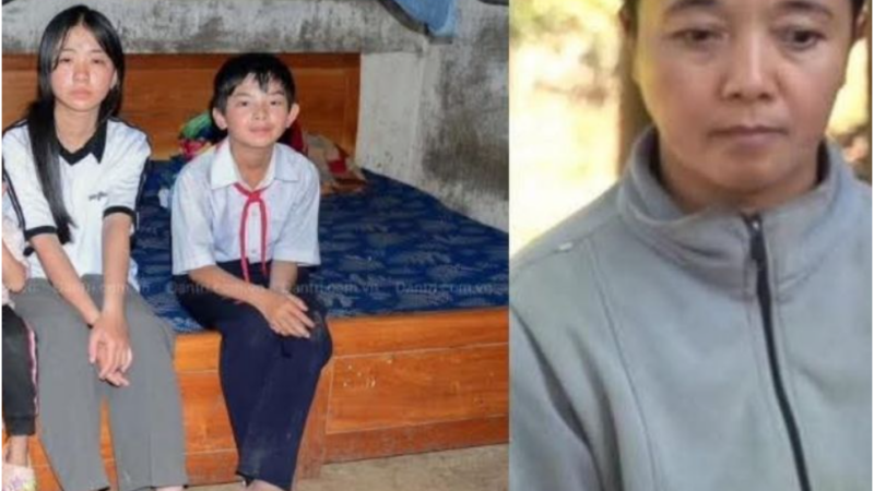 Rõ thân phận người phụ nữ trở về nhà vụ bé gái 16 tuổi chăm sóc 3 em nhỏ: “Hóa ra đó không phải là mẹ ru:ột, bất ngờ quá luôn”