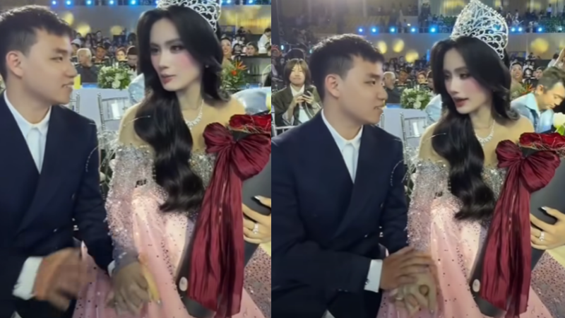 Ý Nhi và bạn trai Anh Kiệt gây bão MXH: Hành động táo bạo khiến ai cũng nói “chưa Hoa hậu nào dám làm”!