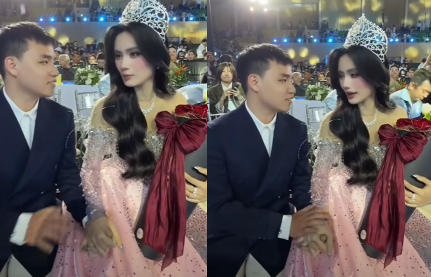 Ý Nhi và bạn trai Anh Kiệt gây bão MXH: Hành động táo bạo khiến ai cũng nói “chưa Hoa hậu nào dám làm”!