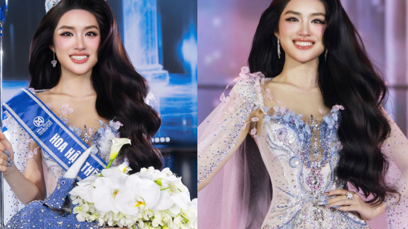 Vì sao Phan Phương Oanh đăng quang Miss World Vietnam 2025? Không phải may mắn, mà là “quái vật profile” + IQ sân khấu quá đỉnh!