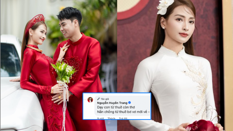 Mù Tạt lại gây tranh cãi khi tuyên bố “dạy chồng” ngay đêm tân hôn: Nghe mà chỉ biết lắc đầu!