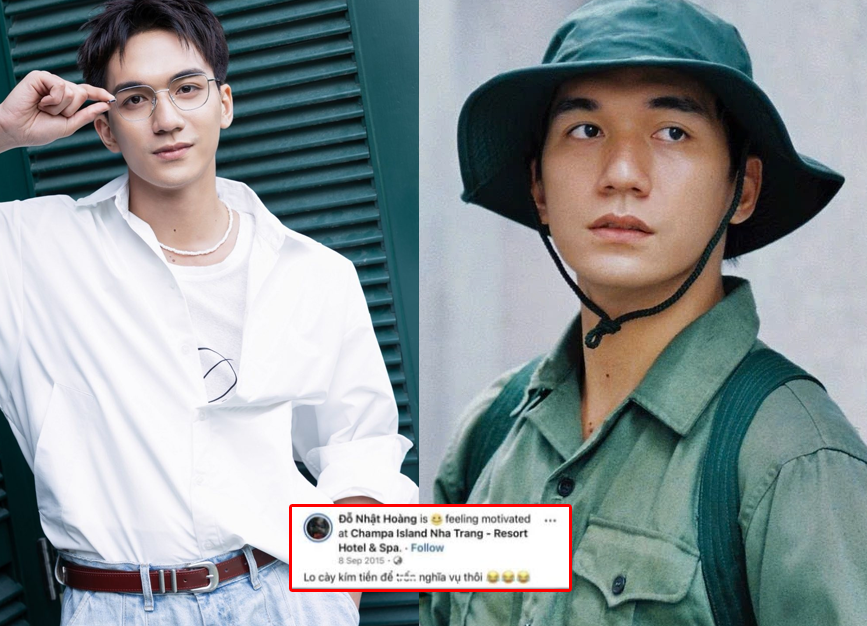 Đỗ Nhật Hoàng “Mưa đỏ” lên tiếng về phát ngôn gây tranh cãi: ‘Lo cày kiếm tiền để  trốn nghĩa vụ thôi’