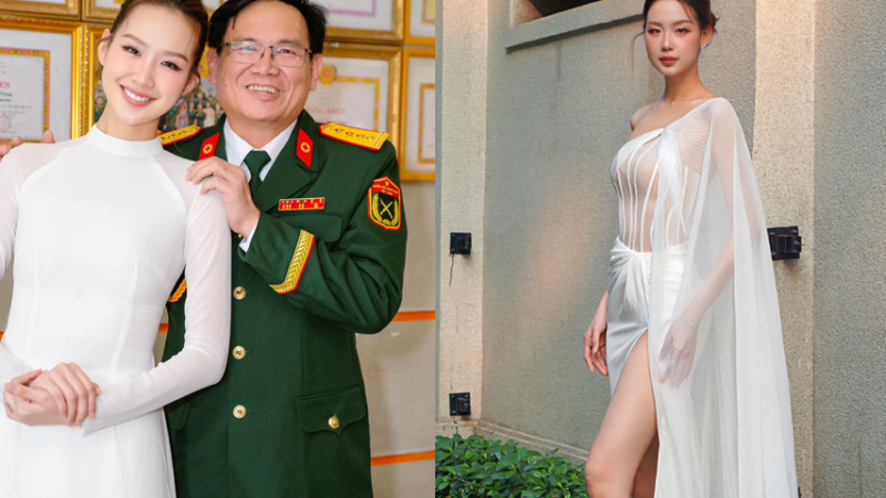 Mỹ nhân Việt cao gần 1m9, con gái Đại tá quân đội: Sở hữu một “vũ khí” mà chưa ai trong showbiz đọ lại, đứng cạnh ai cũng phải dè chừng!