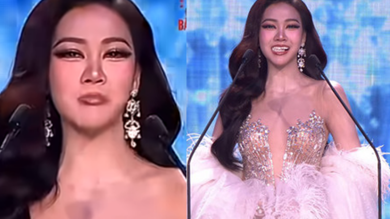 Sự cố “đứng hình” tại Miss Grand 2026 : Thí sinh rơi răng giả ngay lúc hô tên, camera lia cận cảnh khiến ai cũng sốc!