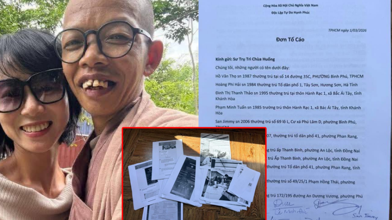 N:óng: Khầy Thích Nhuận Đạt và Sư cô Chơn Giải rời khỏi thất, bị cho là trốn tránh Tym; phía Tym và gia đình đang thu thập bằng chứng để nộp cho cơ quan chức năng