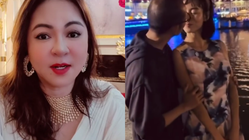 Bà Hằng chất vấn Tym: “Sao trước đây chị không thấy hàm răng của Khầy? Hôn hít, gần gũi nhau mà không thấy gớm? Lúc đầu không gớm, sao giờ mới bắt đầu thấy?”