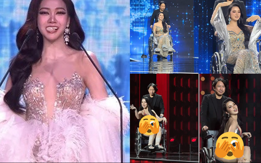 Miss Grand 2026 “tấu hài” cực mạnh: Người rớt răng giả, người ngồi xe lăn vẫn bung skill catwalk cực cháy!