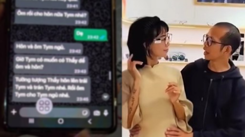 Hé lộ đoạn tin nhắn của khầy khi mới làm răng xong: Đọc xong mà nổi da gà, muốn Tym đến liền vì cơ thể đang rạo rực