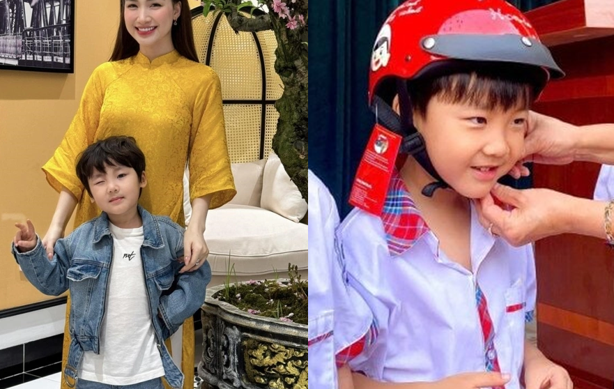 Đang học trường quốc tế, bé Bo nhà Hòa Minzy bất ngờ xuống trường làng, đi chân đất khiến ai nhìn cũng xót xa…