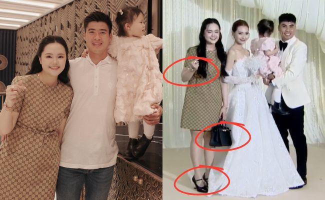 Choáng nặng! Vợ Đỗ Duy Mạnh diện nguyên cây đồ hiệu đi ăn cưới MC Mù Tạt – Đức Huy, tổng giá “sương sương” chạm mốc 3 TỶ