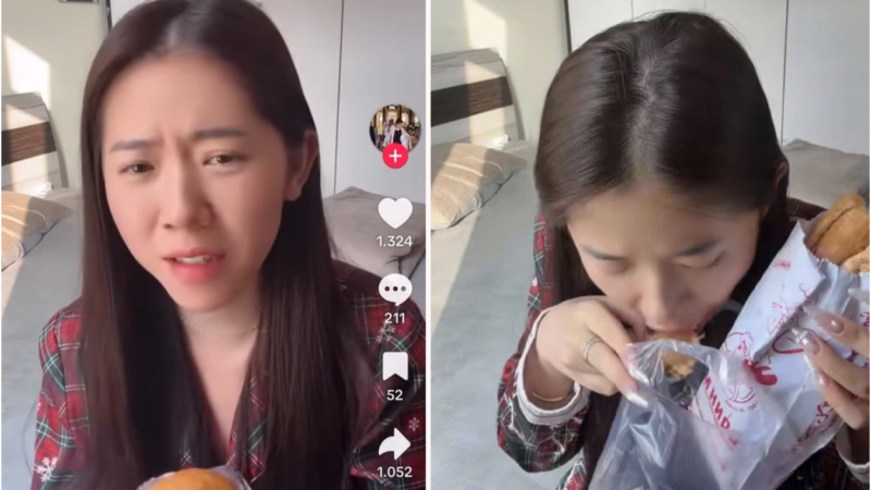 Đã rõ danh tính nữ tóp tóp cơ 3 triệu theo dõi chê bai bánh mì đang xôn xao mạng xã hội: Ăn cứ khổ khổ kiểu gì, khó ăn quá