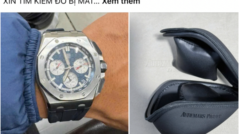 Duy Mạnh bị m:ất đồng hồ hiệu trị giá hơn 1 tỷ đồng: “Phải lên tiếng cầu cứu CĐM, mong mọi người tìm giúp”