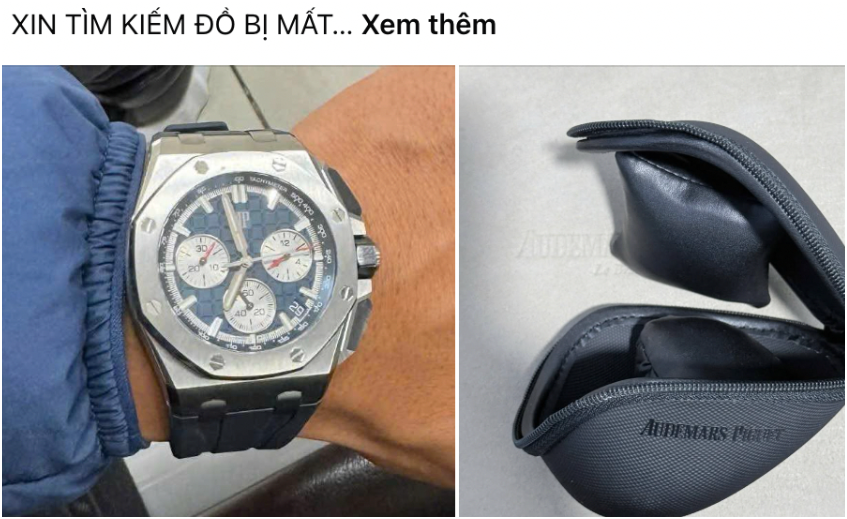 Duy Mạnh bị m:ất đồng hồ hiệu trị giá hơn 1 tỷ đồng: “Phải lên tiếng cầu cứu CĐM, mong mọi người tìm giúp”