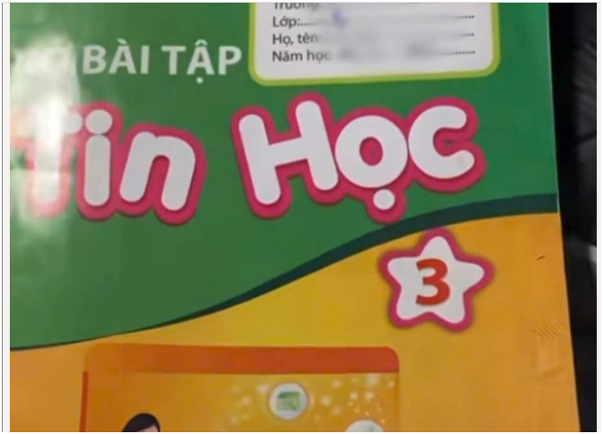 Chủ biên Nguyễn Trương Tri lên tiếng về sự cố có li:n:k lạ trong vở bài tập tin lớp 3: Nói rõ hướng xử lý