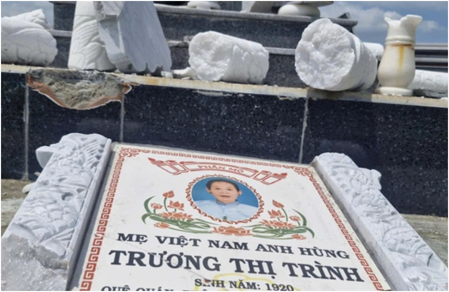 Rõ lý do mộ mẹ Việt Nam Anh hùng ở TP Đà Nẵng bị đập phá gây hư hỏng nặng: Nghe mà bức xúc, thật sự rất quá đáng
