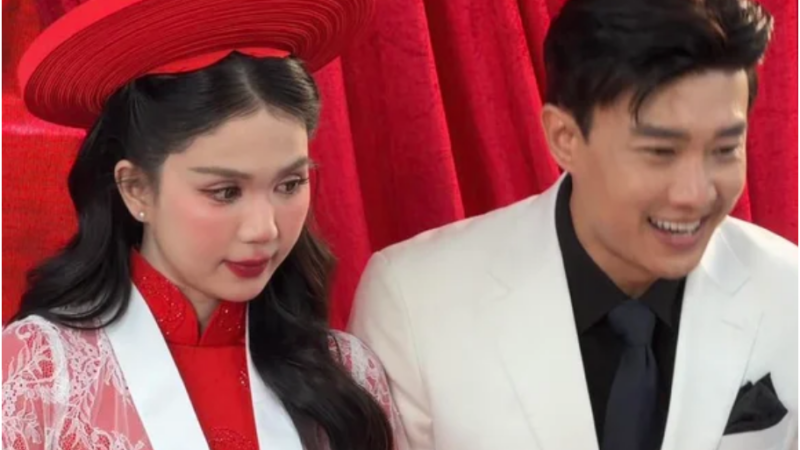 Không còn là tin đồn nữa, Ngọc Trinh đính chính về chuyện kết hôn với Quốc Trường: ‘Ai nấy nghe xong đều chúc mừng’