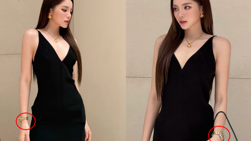 Kỳ Duyên diện váy cắt xẻ nhưng spotlight lại rơi vào thứ khác: Nhìn kỹ mới thấy “không phải dạng vừa”!