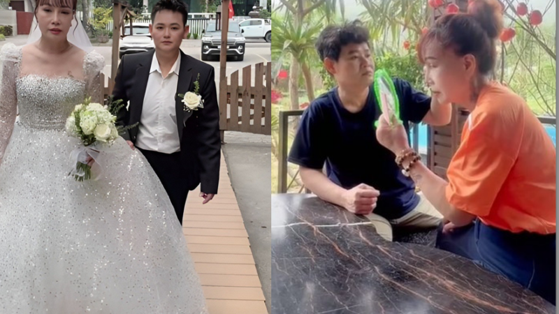 “Cô dâu U70” Thu Sao lại lên đồ cưới sau chia tay Hoa Cương: Danh tính chú rể mới khiến dân mạng “ngơ luôn”!