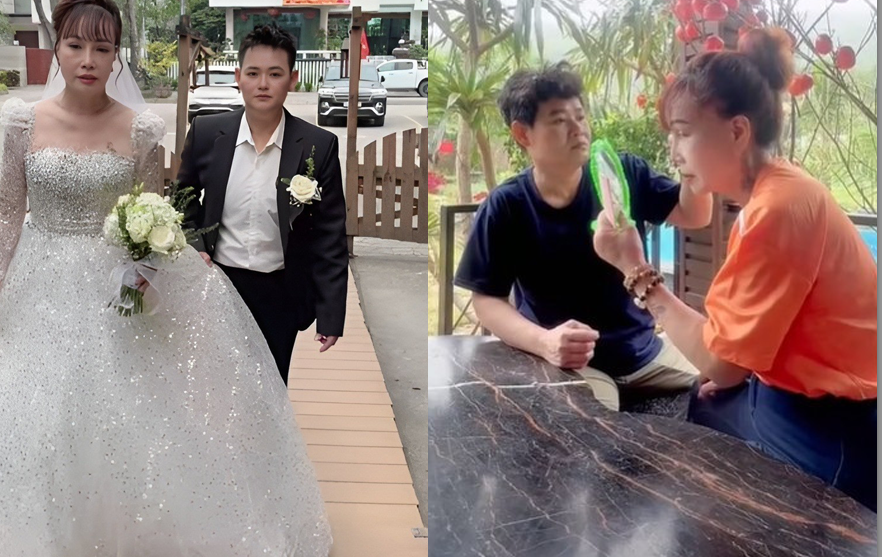 “Cô dâu U70” Thu Sao lại lên đồ cưới sau chia tay Hoa Cương: Danh tính chú rể mới khiến dân mạng “ngơ luôn”!