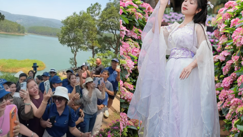 Quán Cô Long Đà Lạt ‘hốt bạc’ nhờ ồn ào: Đông khách chưa từng thấy, nhân viên không kịp ứng phó!