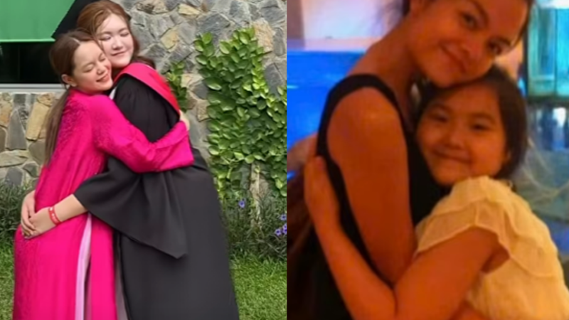 ‘Con gái’ Phạm Quỳnh Anh lần đầu lộ diện – 23 tuổi, cao 1m82, tốt nghiệp Đại học danh tiếng: ‘Không ngờ chị giấu kỹ con gái lớn đến thế!