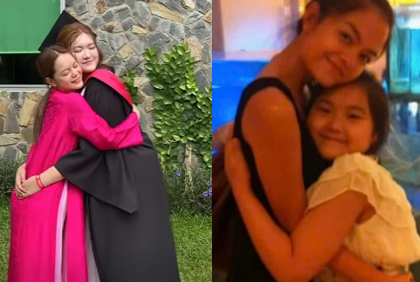 ‘Con gái’ Phạm Quỳnh Anh lần đầu lộ diện – 23 tuổi, cao 1m82, tốt nghiệp Đại học danh tiếng: ‘Không ngờ chị giấu kỹ con gái lớn đến thế!