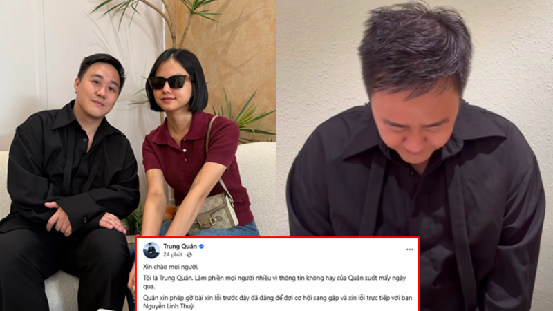 Trung Quân Idol chính thức lên tiếng sau vụ bị tố hành hung nữ bác sĩ: ‘ Quân thành thật hối hận và biết lỗi, xin cúi đầu nhận lỗi’