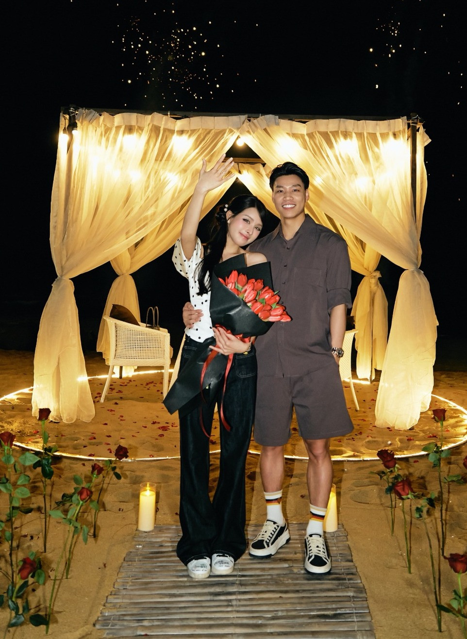 Vũ Văn Thanh đúng là “biết chọn vợ”: gia thế phía nhà gái nghe qua đã đủ khiến nhiều người bất ngờ!