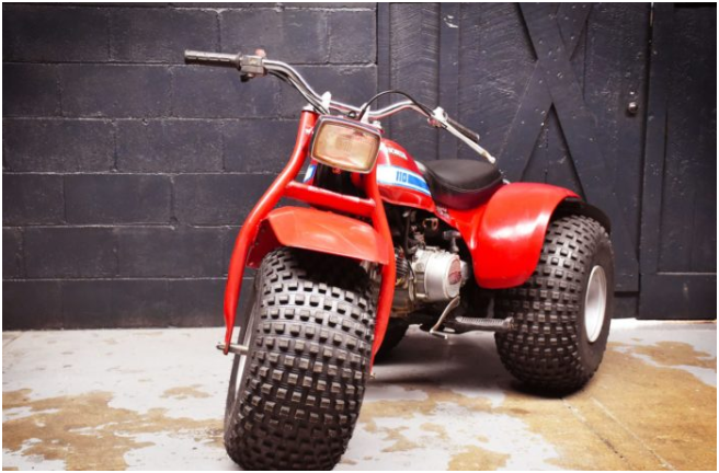 A Honda ATC110: The Legendary “Collarbone Crusher” Of The 1980s