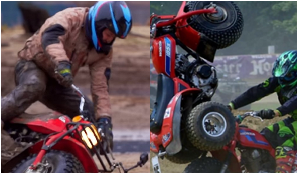 “I thought I was going to die…” — A man recalls the terrifying moment he crashed a Honda ATC at 80 km/h